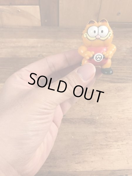 レスリングのガーフィールドのビンテージPVCフィギュア