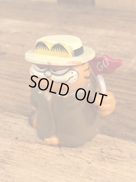 案内人のガーフィールドのヴィンテージPVC製フィギュア