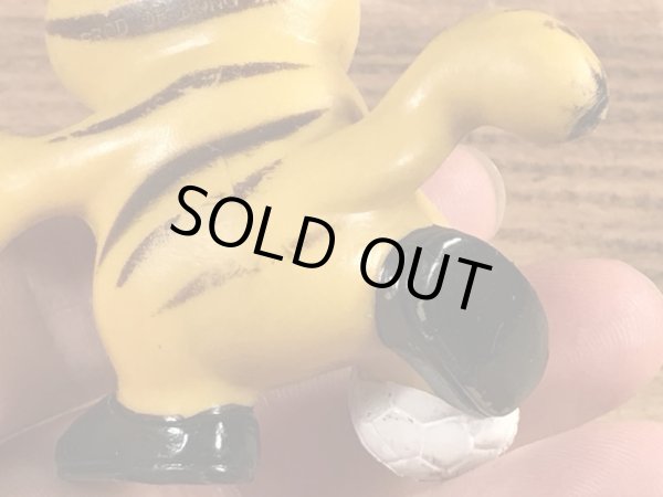 サッカーのガーフィールドのビンテージPVCフィギュア