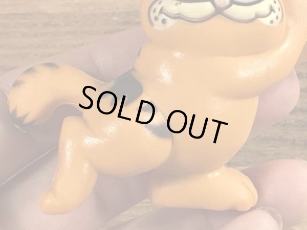 ゴルフのガーフィールドのヴィンテージPVC製フィギュア