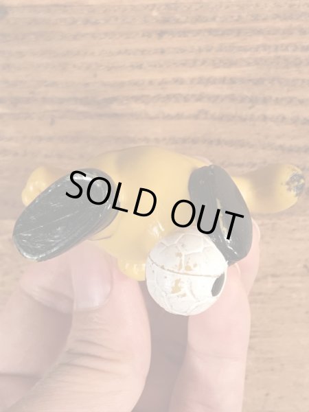 サッカーのガーフィールドのヴィンテージPVC製フィギュア