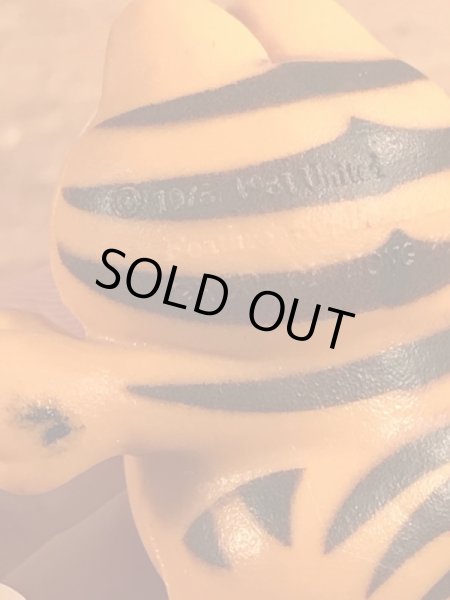 ローラースケートのガーフィールドのビンテージPVCフィギュア