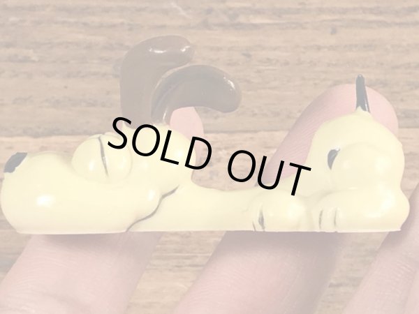 ガーフィールドのオーディーのヴィンテージPVC製フィギュア