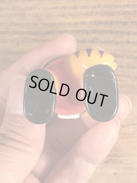 レスリングのガーフィールドのヴィンテージPVC製フィギュア