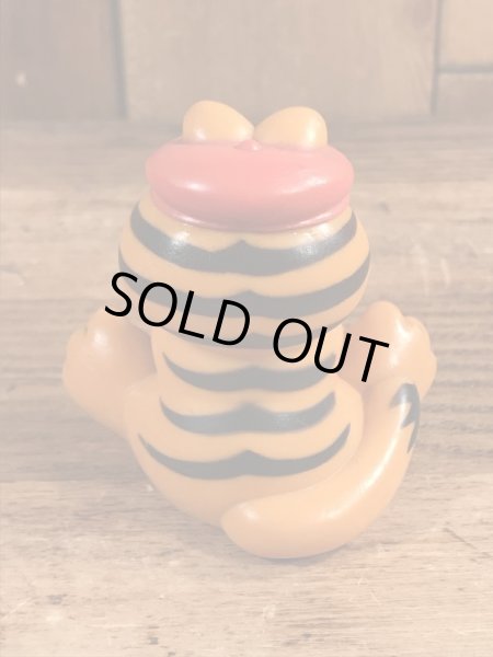 ドライバーのガーフィールドのヴィンテージPVC製フィギュア