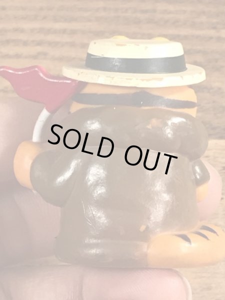 案内人のガーフィールドのビンテージPVCフィギュア