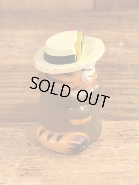 案内人のガーフィールドのビンテージPVCフィギュア