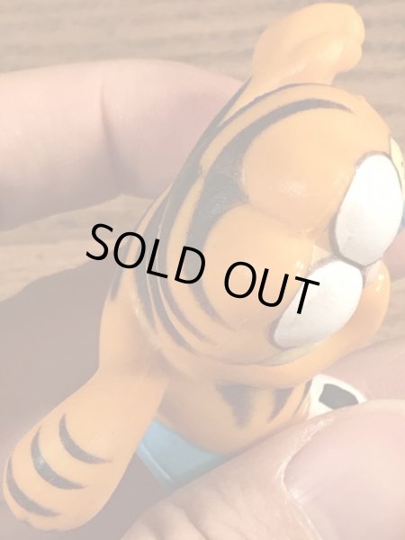 サッカーのガーフィールドのビンテージPVCフィギュア