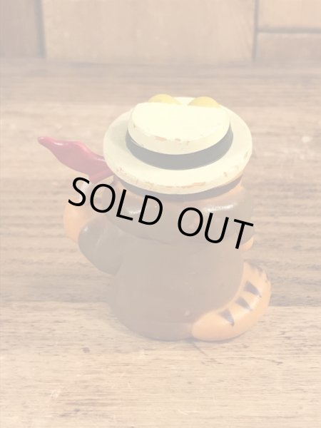 案内人のガーフィールドのヴィンテージPVC製フィギュア