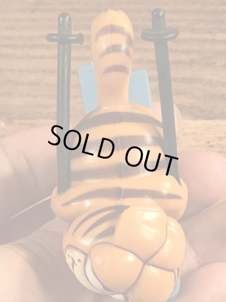 スキーのガーフィールドのビンテージPVCフィギュア