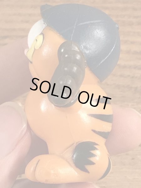 野球のガーフィールドのビンテージPVCフィギュア