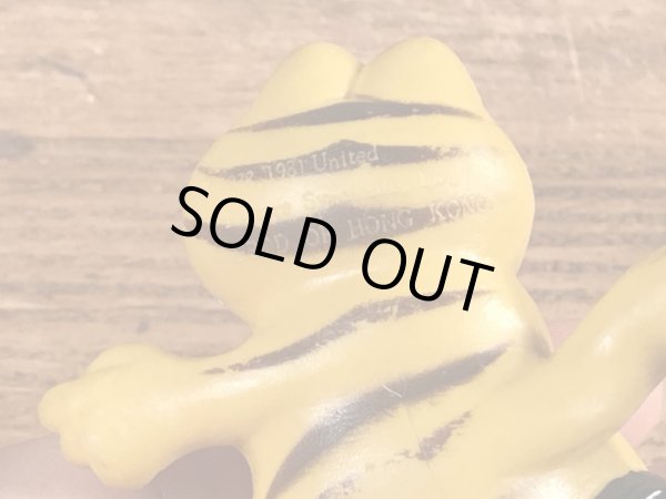 サッカーのガーフィールドのヴィンテージPVC製フィギュア