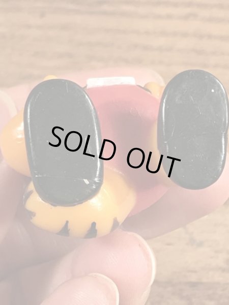 レスリングのガーフィールドのヴィンテージPVC製フィギュア