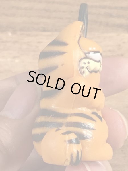 テニスのガーフィールドのヴィンテージPVC製フィギュア