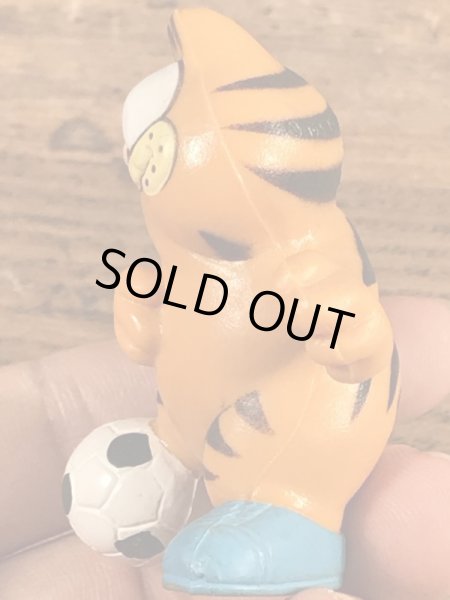 サッカーのガーフィールドのビンテージPVCフィギュア