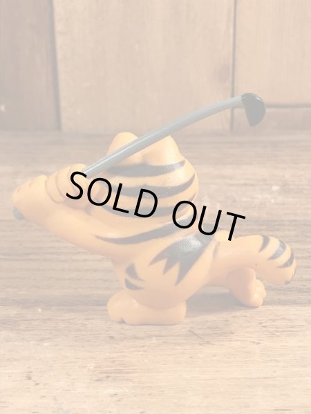 ゴルフのガーフィールドのヴィンテージPVC製フィギュア