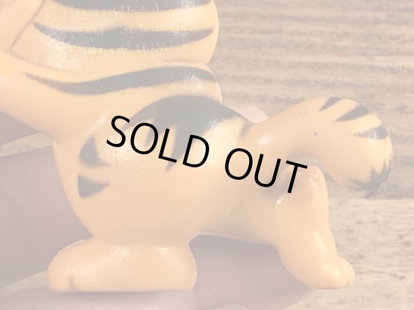 ゴルフのガーフィールドのヴィンテージPVC製フィギュア