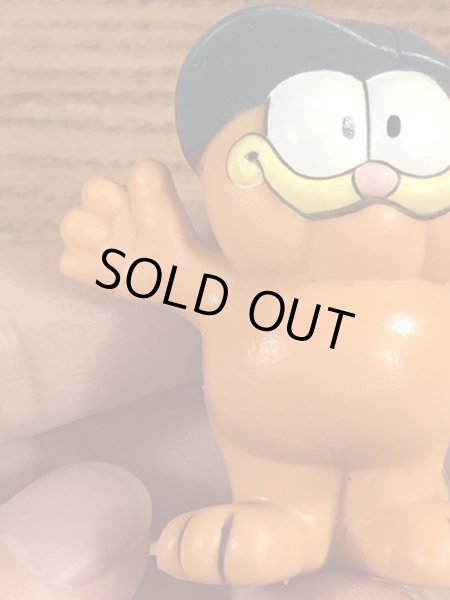 野球のガーフィールドのビンテージPVCフィギュア