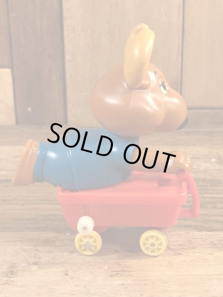 Tomy社製のゲットアロングギャングのビンテージゼンマイ式おもちゃ