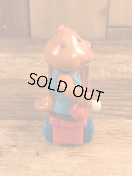 ゲットアロングギャングのビンゴビーバーのビンテージPVCフィギュア