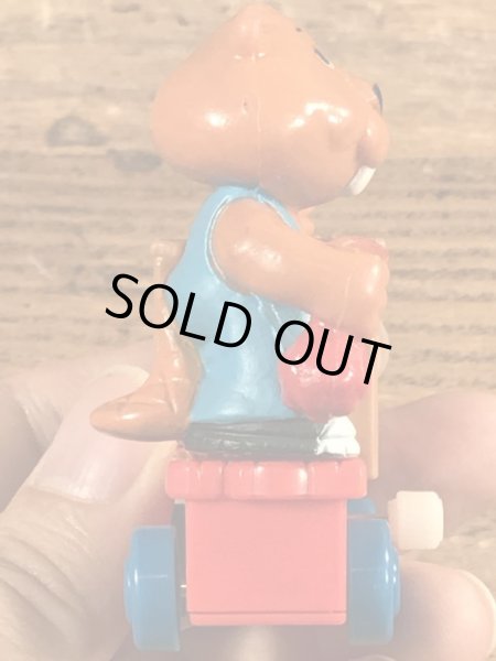 The Get Along GangのBingo Beaverのヴィンテージゼンマイ式トイ