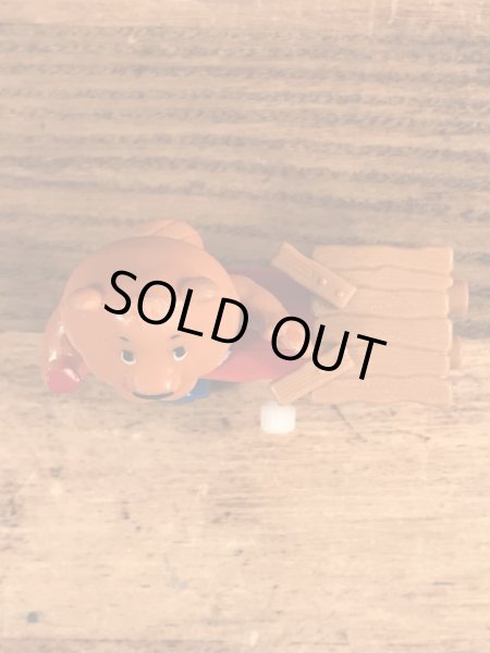 ゲットアロングギャングのビンゴビーバーのビンテージPVCフィギュア