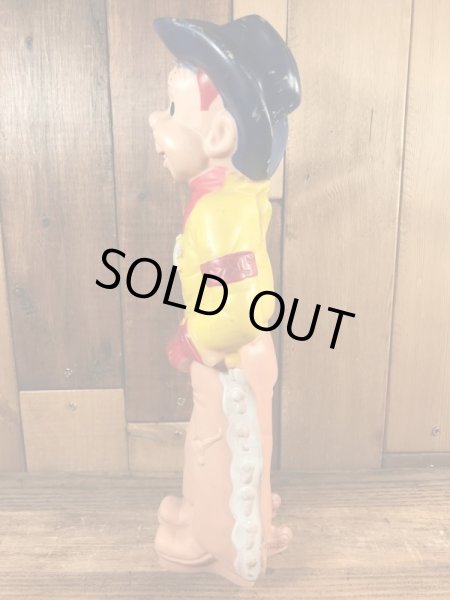 カウボーイのハウディードゥーディーのヴィンテージスクイーズドール