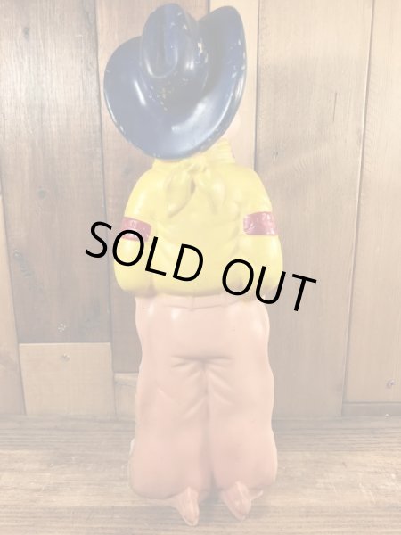 カウボーイのハウディードゥーディーのヴィンテージスクイーズドール