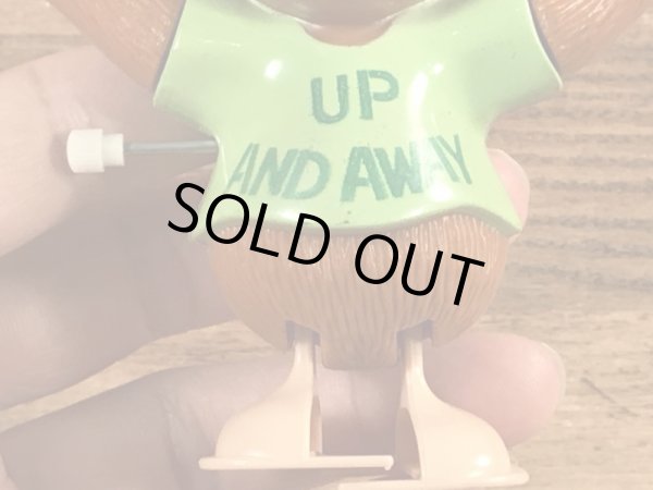 シャツテイルズのオラウータンのヴィンテージゼンマイ式トイ