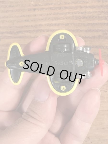 ポパイのオリーブのヴィンテージ飛行機型トイ