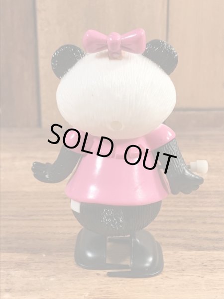 シャツテイルズのパンダのヴィンテージゼンマイ式トイ