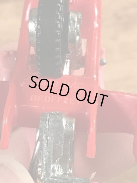 バイクに乗ったピンクパンサーのビンテージミニカー