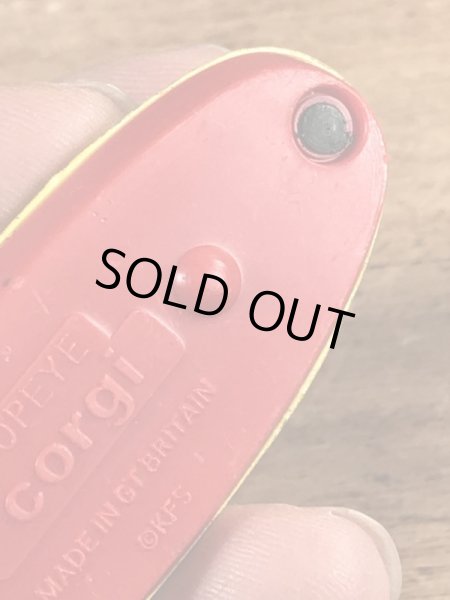 Corgi社製のポパイのビンテージボートトイ