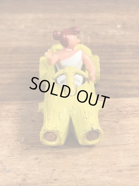 フリントストーンのウィルマのビンテージミニカー