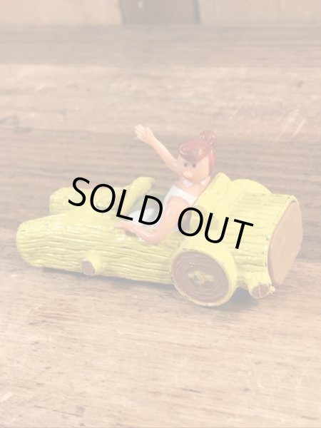 フリントストーンのウィルマのヴィンテージダイキャストミニカー