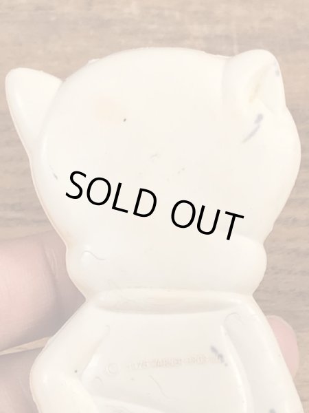 ルーニーテューンズのポーキーピッグのビンテージラバートイ