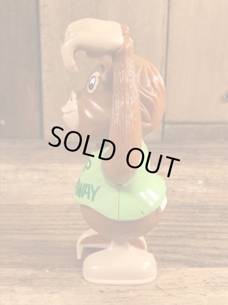 シャツテイルズのオラウータンのヴィンテージゼンマイ式トイ