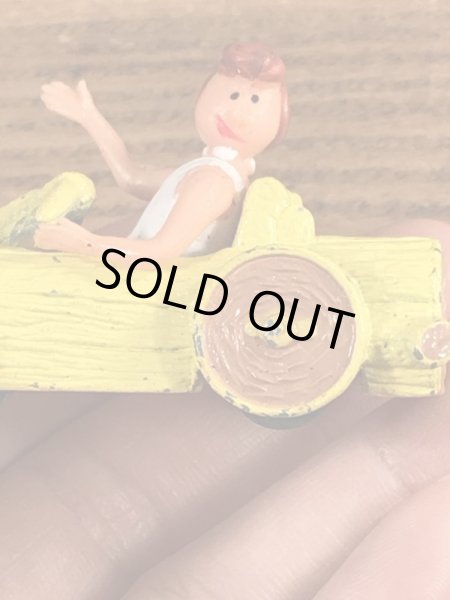 フリントストーンのウィルマのヴィンテージダイキャストミニカー