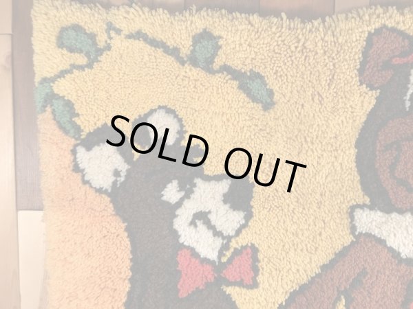 ハンナバーベラのヨギベアのビンテージラグマット