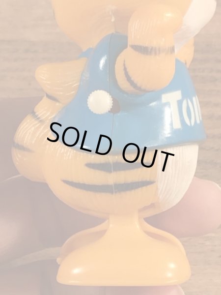 シャツテイルズのタイガーのヴィンテージゼンマイ式トイ