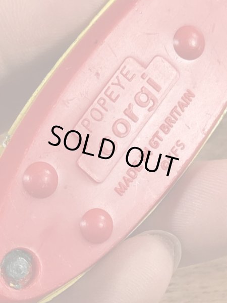 Corgi社製のポパイのヴィンテージミニカー