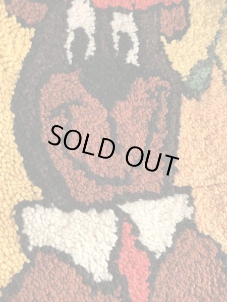 ハンナバーベラのヨギベアのビンテージラグマット