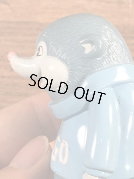 シャツテイルズのモグラのヴィンテージゼンマイ式トイ