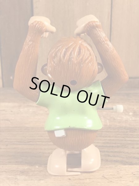 シャツテイルズのオラウータンのヴィンテージゼンマイ式トイ