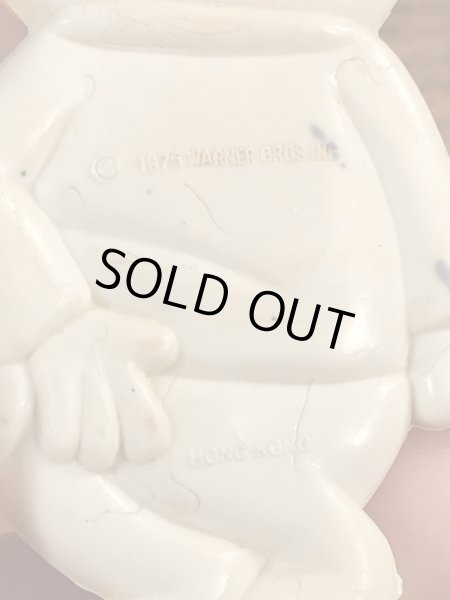 ルーニーテューンズのポーキーピッグのビンテージラバートイ