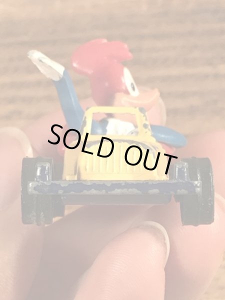 ウッドペッカーのダイキャスト製のビンテージミニカー