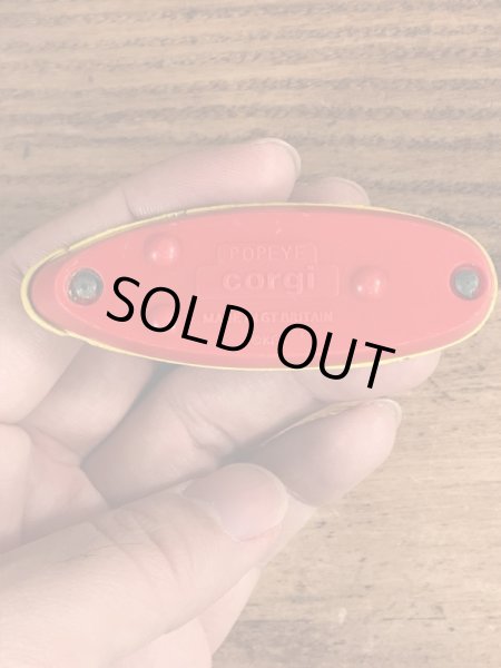 Corgi社製のポパイのヴィンテージミニカー