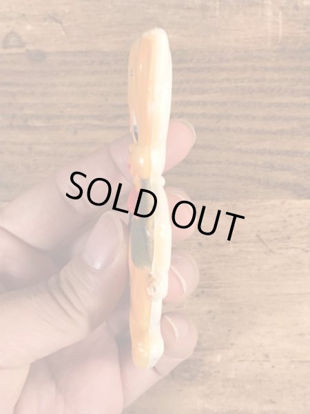 ルーニーテューンズのポーキーピッグのビンテージラバートイ