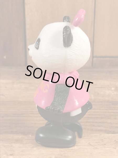 シャツテイルズのパンダのヴィンテージゼンマイ式トイ