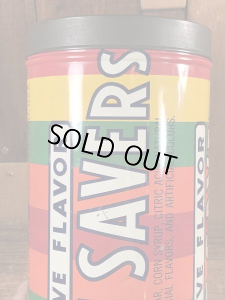 ライフセーバーズのブリキ製のビンテージ貯金箱